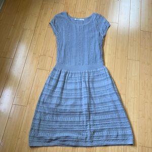 Athleta Cotton Cashmere Knit Downtown Dress SZ M